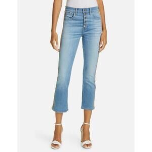 NEW Veronica Beard Carolyn Baby Boot High Rise Jeans Amsterdam Women's 30 $298